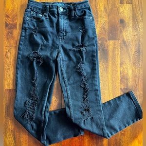 Aeropostale High Rise Mom Jeans